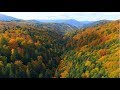 Украина с высоты - Осенние Карпаты.Часть - 2.  (Ukraine from a height - Autumn Carpathians) 4 К.