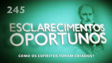 Como o espírito é criado?