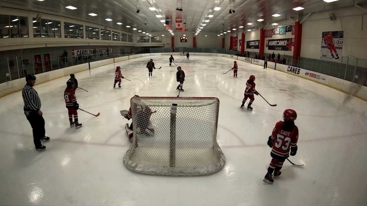 U10 Jr. Canes Girls game 10 camera 1 YouTube
