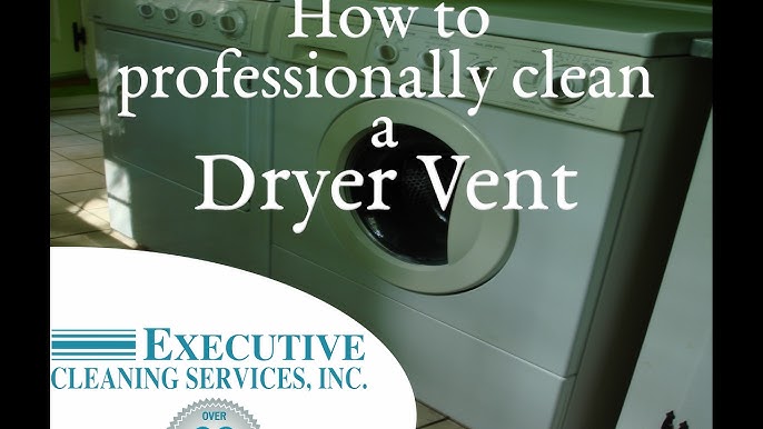 How to clean out a dryer vent – and when to do it