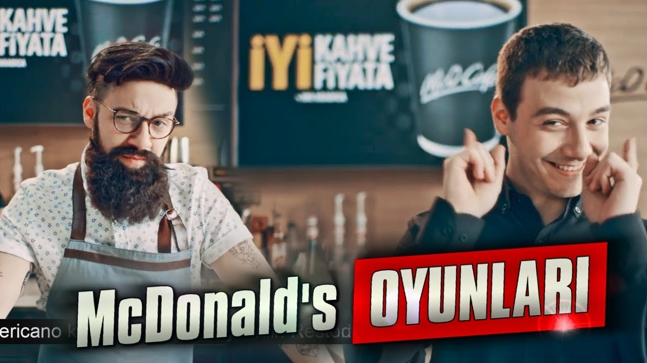 McDonald�s ve Hain Oyunları (1 TL Kahve Reklamı) YouTube