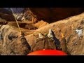 Worlds most insane rope swing ever  canyon cliff jump