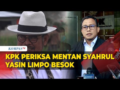 KPK Periksa Menteri Pertanian Syahrul Yasin Limpo Besok