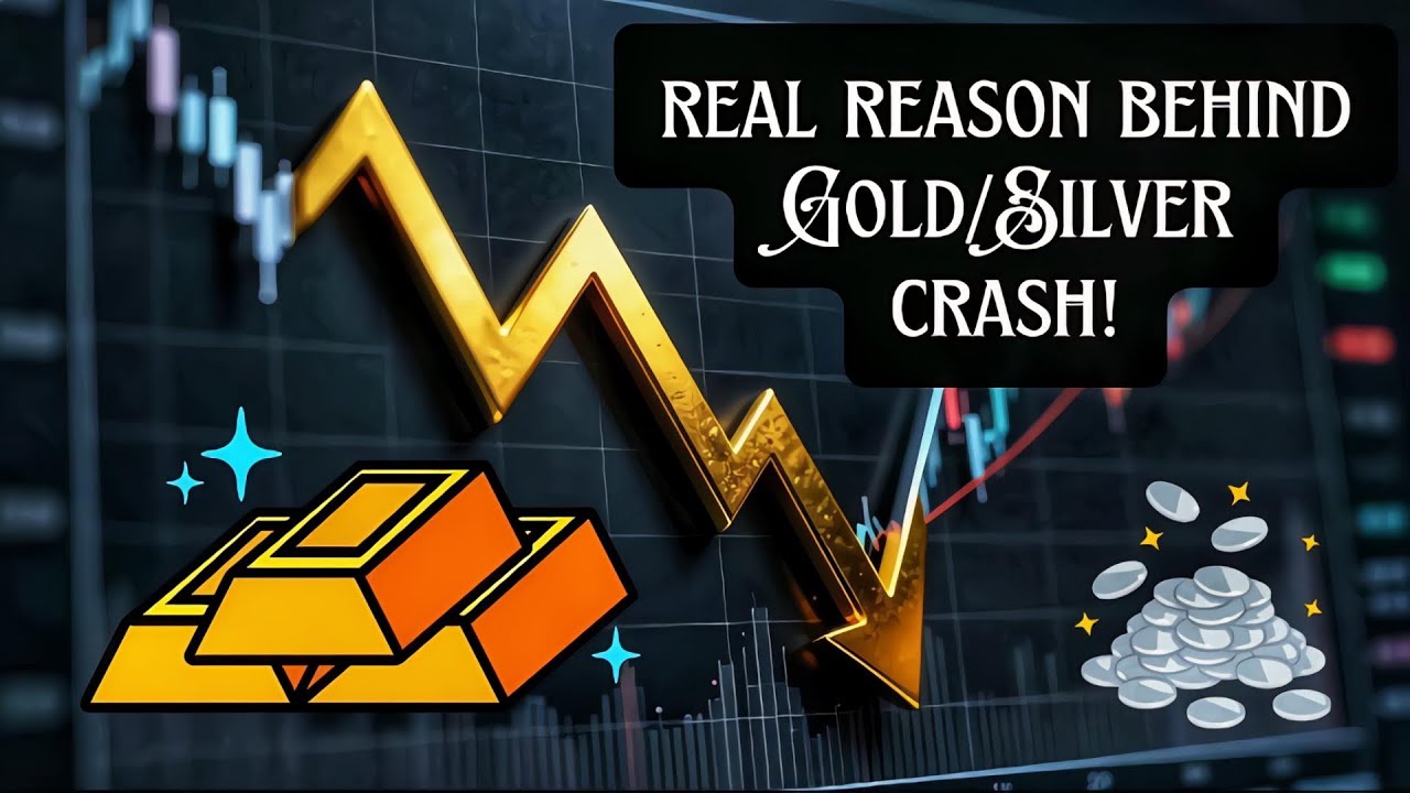 Silver & Gold Crash Reasons | Why Silver Fall 27% in 1 Day?