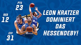 Leon Kratzer Mit Double-Double Im Hessenderby Fraport Skyliners