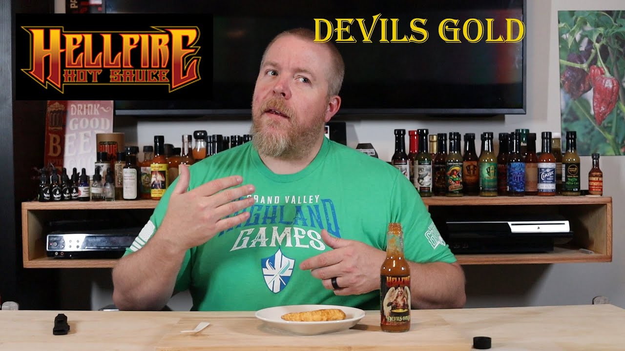 Devils Gold from Hell Fire Hot Sauce