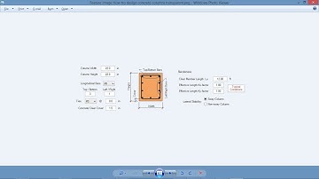 How to Design Concrete Columns Using ASDIP CONCRETE