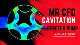 Numerical Investigation of Cavitation Phenomena in a 2D Gerotor Pump Using ANSYS Fluent