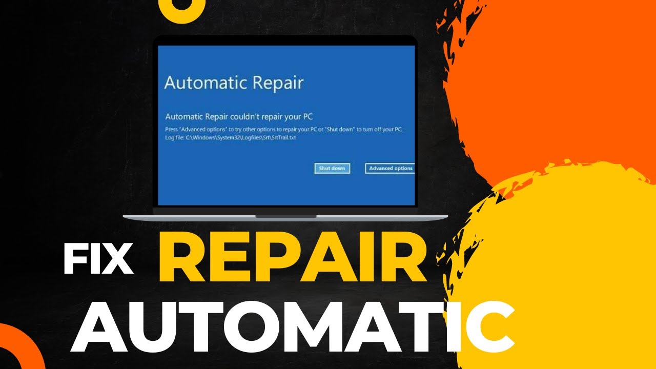 How To Fix Automatic Repair in Windows 10 & 11 YouTube