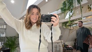 Haar laten doen bij Marriet (Check mijn uitgroei)| Vloggloss 2973 Update