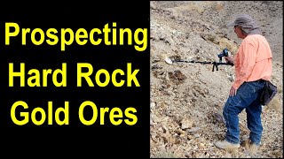 Where to find gold  signs of old time hard rock prospecting for gold pocket mining