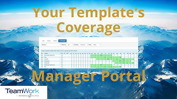 TeamWork 5 Manager Tutorial: How to View Your Template