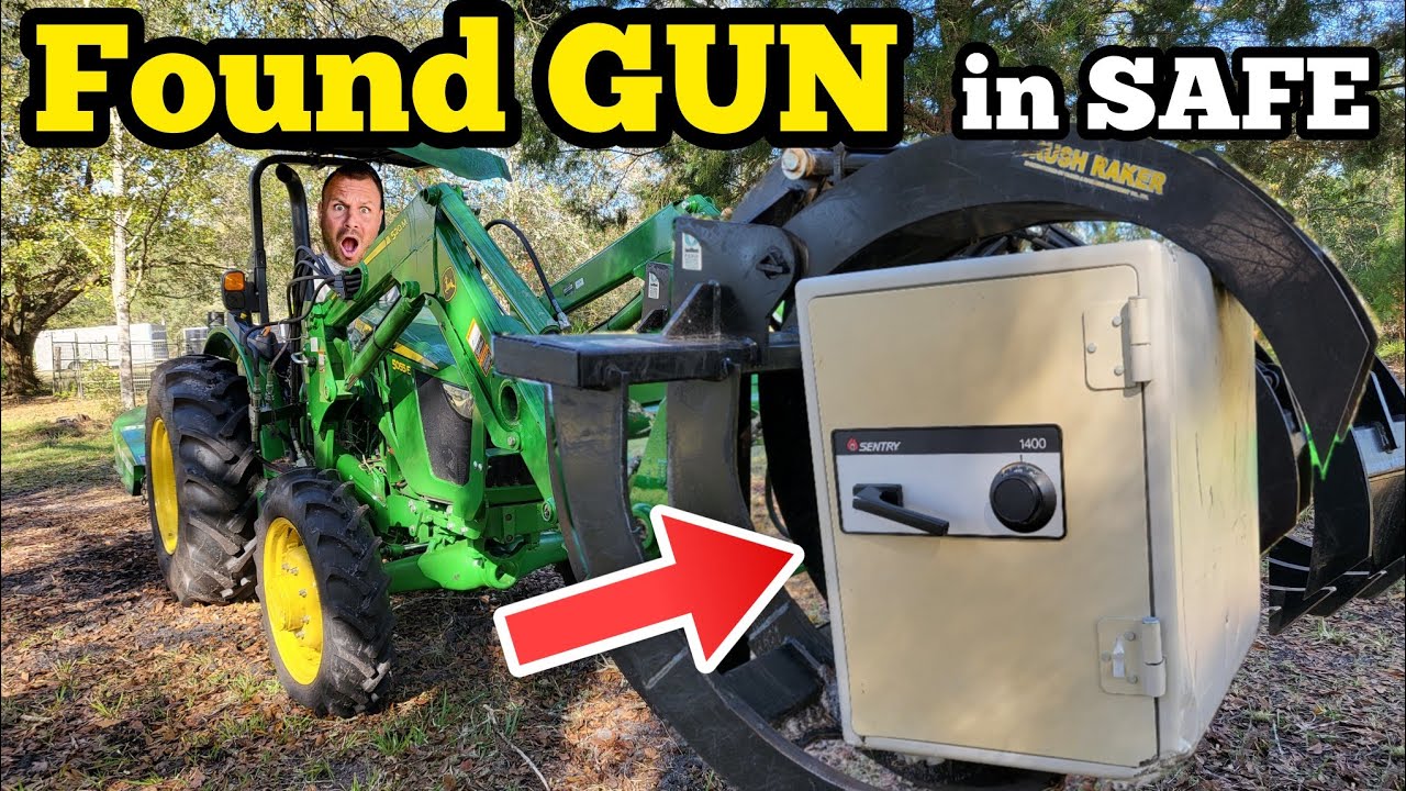 FOUND GUN IN SAFE I Bought An Abandoned Storage Unit / Storage Wars ...