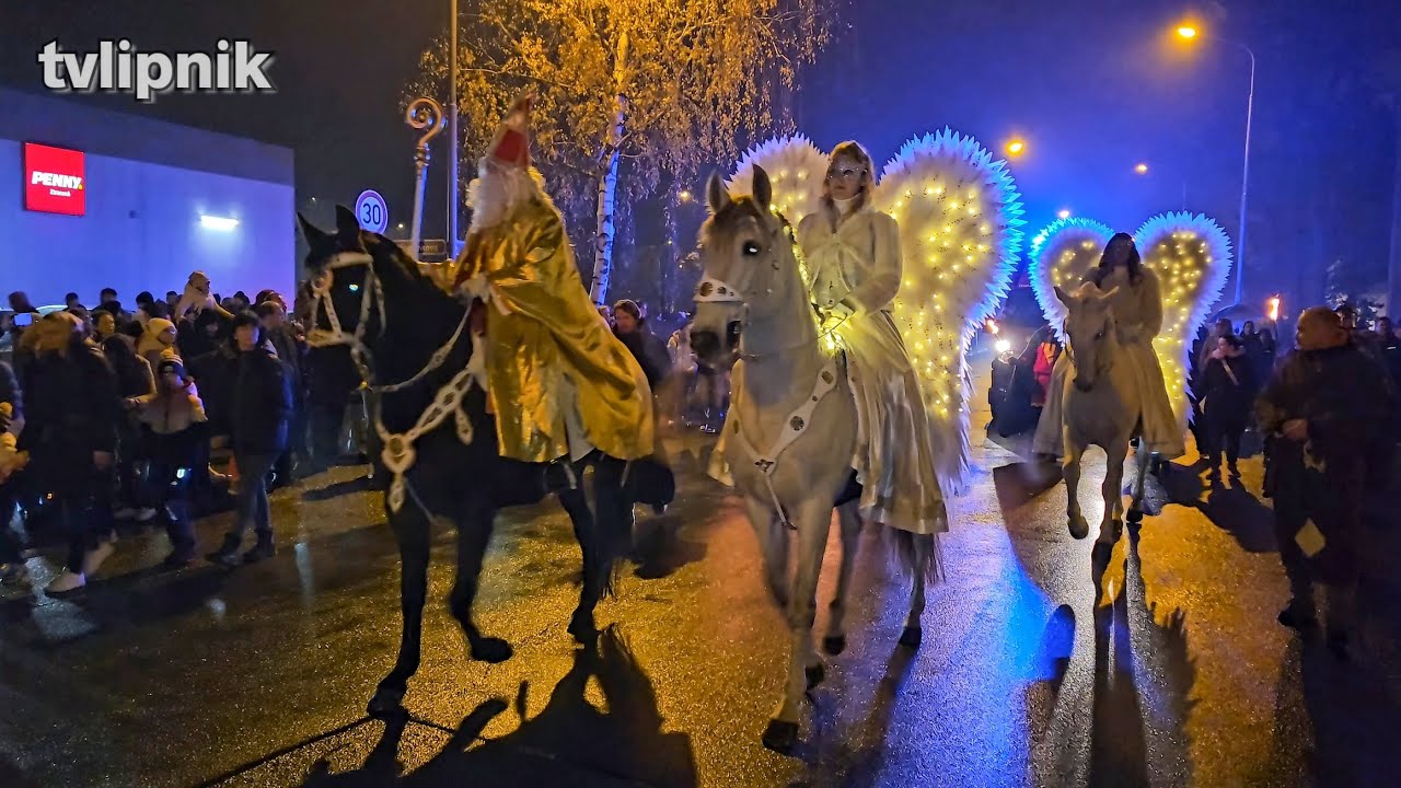 Mikulášský průvod, Krampusáci Čerti z Krkonoš v Přerově - 5.12.2025