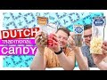 Trying DUTCH OLD FASHIONED CANDY // Living in the Netherlands // Dutch food Mp3 Song