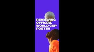 Graphic Designer reviews official World Cup poster for Qatar 2022