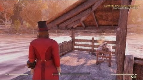 Fallout 76 Building Tips - Using the spike traps as wall support