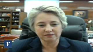 Houston's Mayor Makes Her Business Pitch