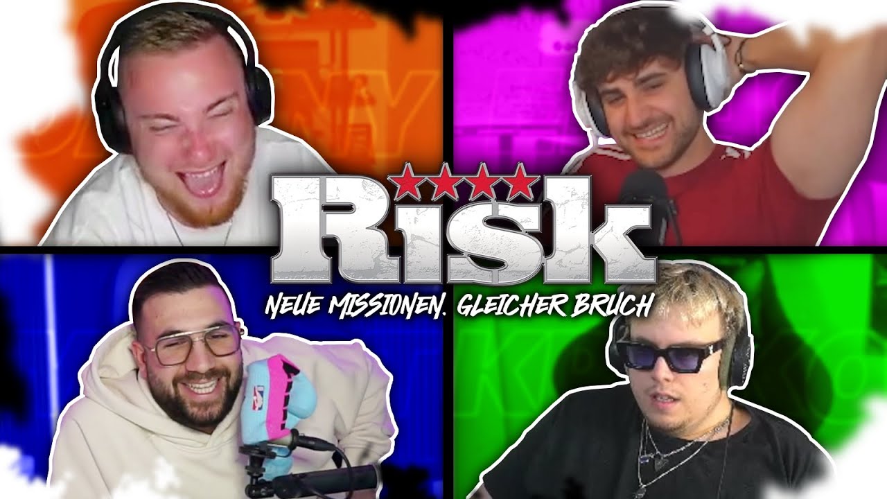 5er RISIKO ist UNFASSBAR! 🤣🔥 BATTLE vs ELI, MERT, KROKO & JUSSEF 🎲 | SolutionPlayz