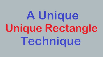 Sudoku Primer 263 - A Unique Way to Look At Unique Rectangles