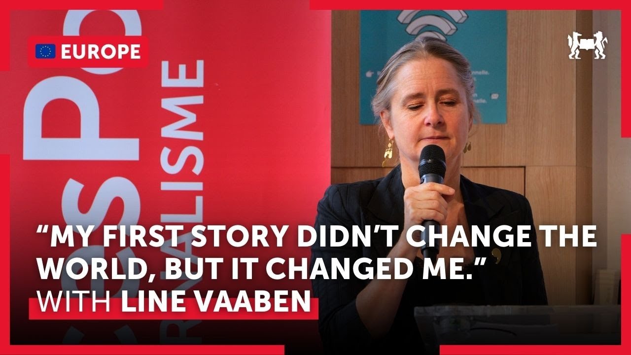 Line Vaaben - Inaugural lesson of the Journalism School of Sciences Po