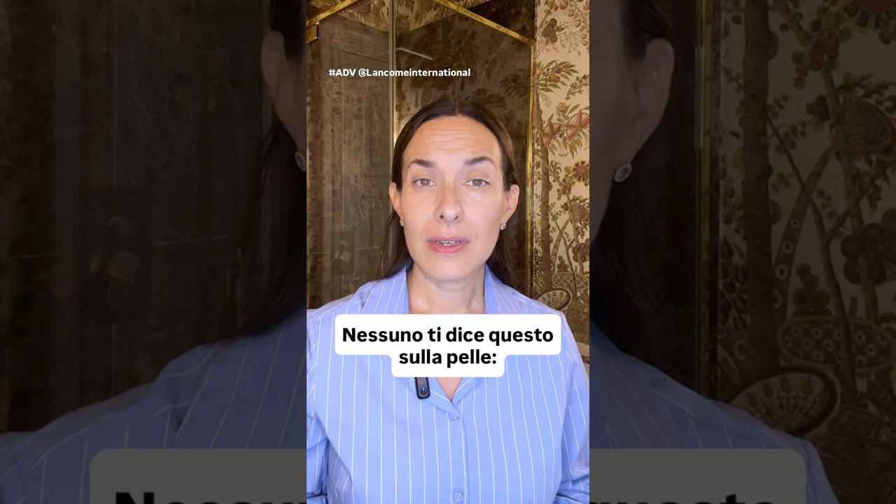 Nessuno ti dice questo sulla pelle