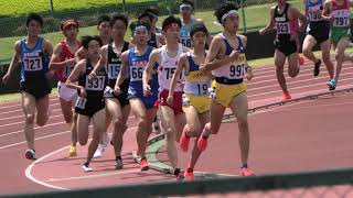 2021 4 24第２支部千葉県総体予選会 男子1500m4組目