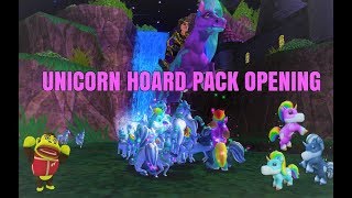 Wizard101 Unicorn Hoard Pack Opening [OLD VID]