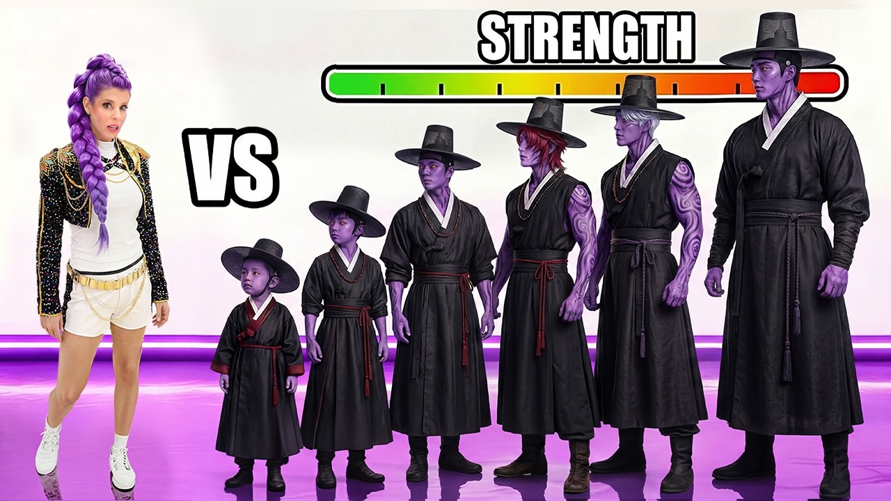 K-pop охотники на демонов выживают против всех злых демонов