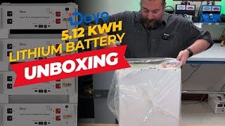 Deye SE-G5.1 PRO-B 5.12kWh Battery: Unboxing with Solamp