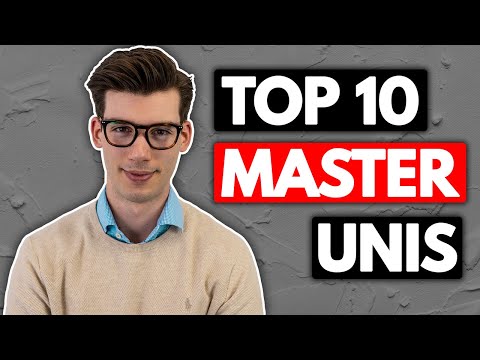 Die besten Master-Unis in Europa!