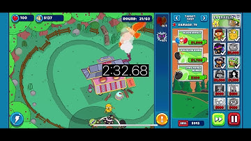 Bloons adventure time td:  apple thief map1 extreme mode