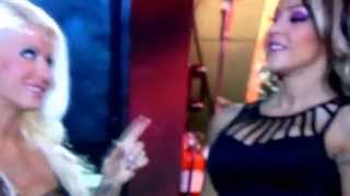 The Beautiful People Velvet sky & Angelina love backstage segment.