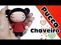 pucca chaveiro amigurumi