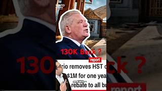 Ontario’s HST Rebate Just Changed EVERYTHING — Here’s What Nobody Is Telling You #shorts