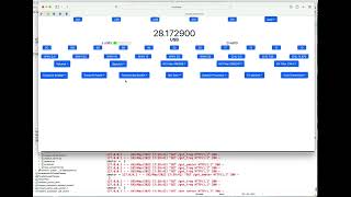 Ten Tec Pegasus using Python to form RS232 commands via a web browser interface for  radio control.