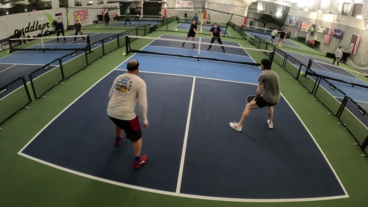 League Night 6.2 Match 2 Game 3, Lee & Tucker vs. Peter & Jorge -Pickleball - 2024