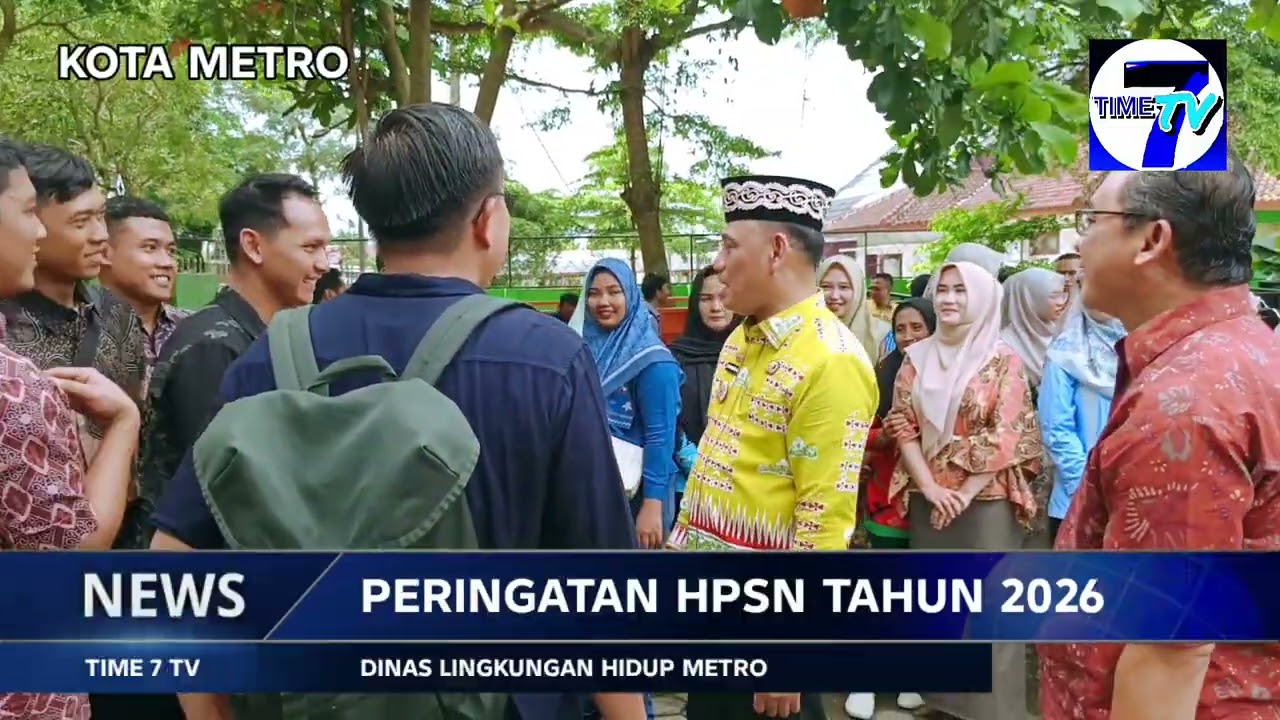 HPSN 2026, PEMKOT METRO MENYALURKAN BANTUAN BENTOR SAMPAH PERKUAT INFRASTRUKTUR KEBERSIHAN 