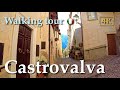 Castrovalva (Abruzzo), Italy【Walking Tour】History in Subtitles - 4K