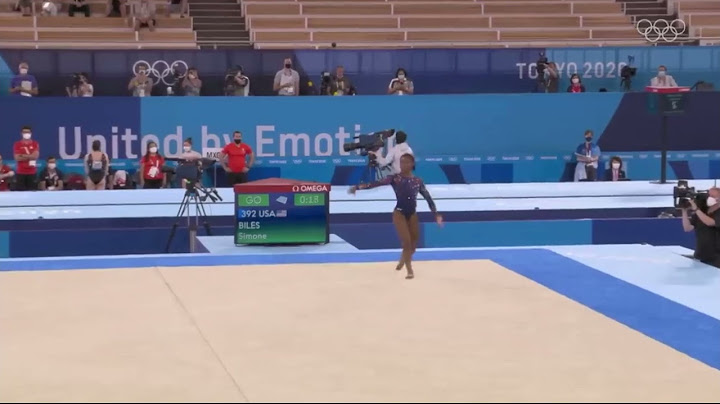 BILES Simone | Floor Exercise | 2021 Tokyo Olympic Games | Team USA Gymnastics