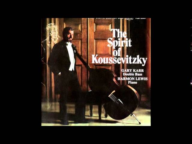 Gary Karr & Harmon Lewis- When You Wish Upon a Star (SACD) - YouTube
