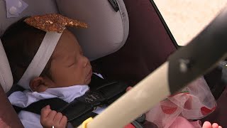 SPECIAL DELIVERY: Douglas Co. deputy helps escort couple to hospital after baby born in backseat
