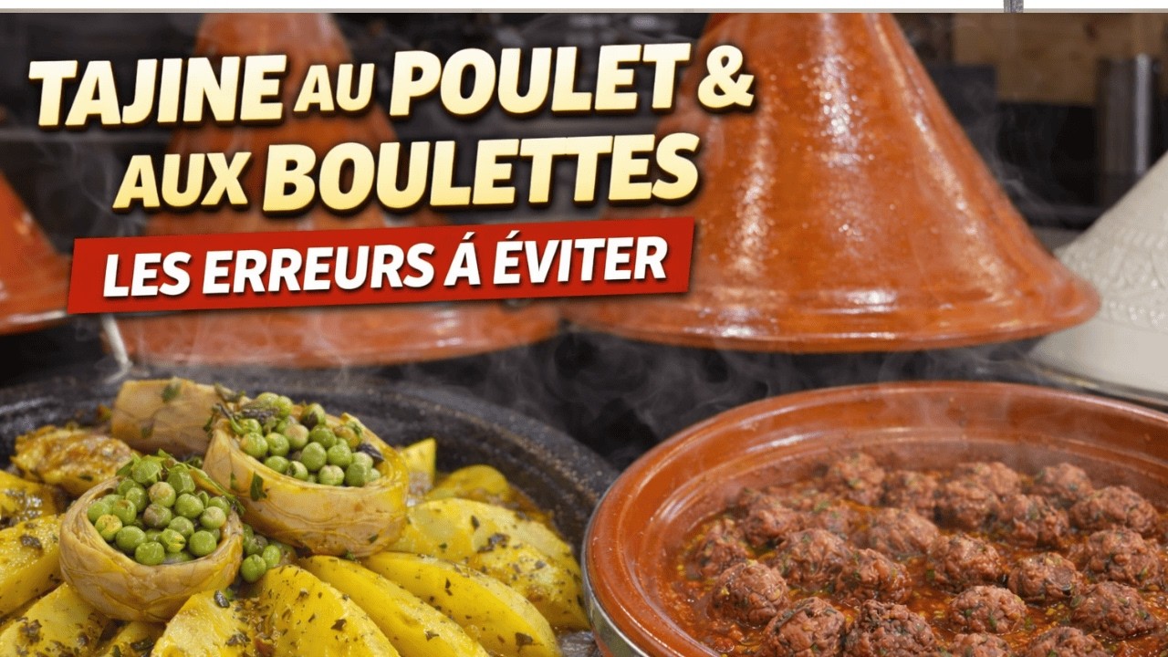 Après cette vidéo, vous ne raterez plus jamais votre  tajine - astuces de pro 