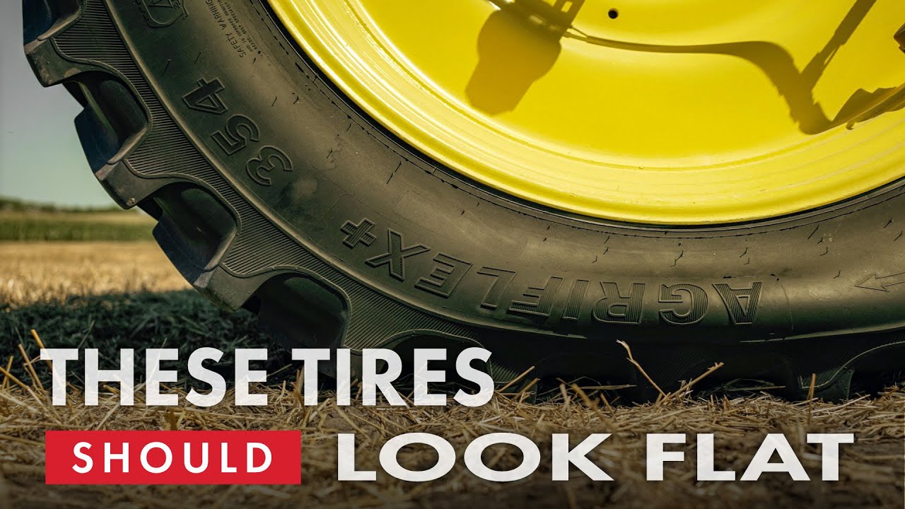 These tires *should* look flat...