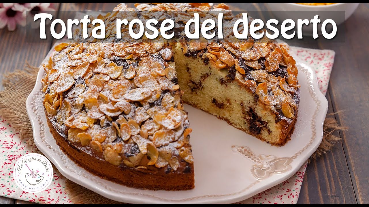 TORTA CORNFLAKES E NUTELLA O TORTA ROSE DEL DESERTO ricetta HO VOGLIA DI DOLCE