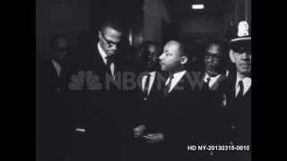 Malcolm X & Martin Luther King Jr. - www.NBCUniversalArchives.com