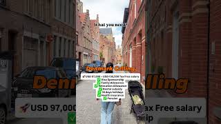 Denmark jobs for foreigners | Free Europe Work Visa USD 130,000  Tax Free Salary