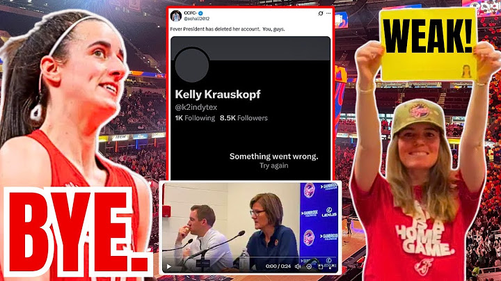 Fever President TOO WEAK for JOB! DELETES Social Media! Caitlin Clark DESERVES Better Than THIS!