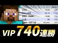 スティーブでVIP740連勝を達成【スマブラSP】