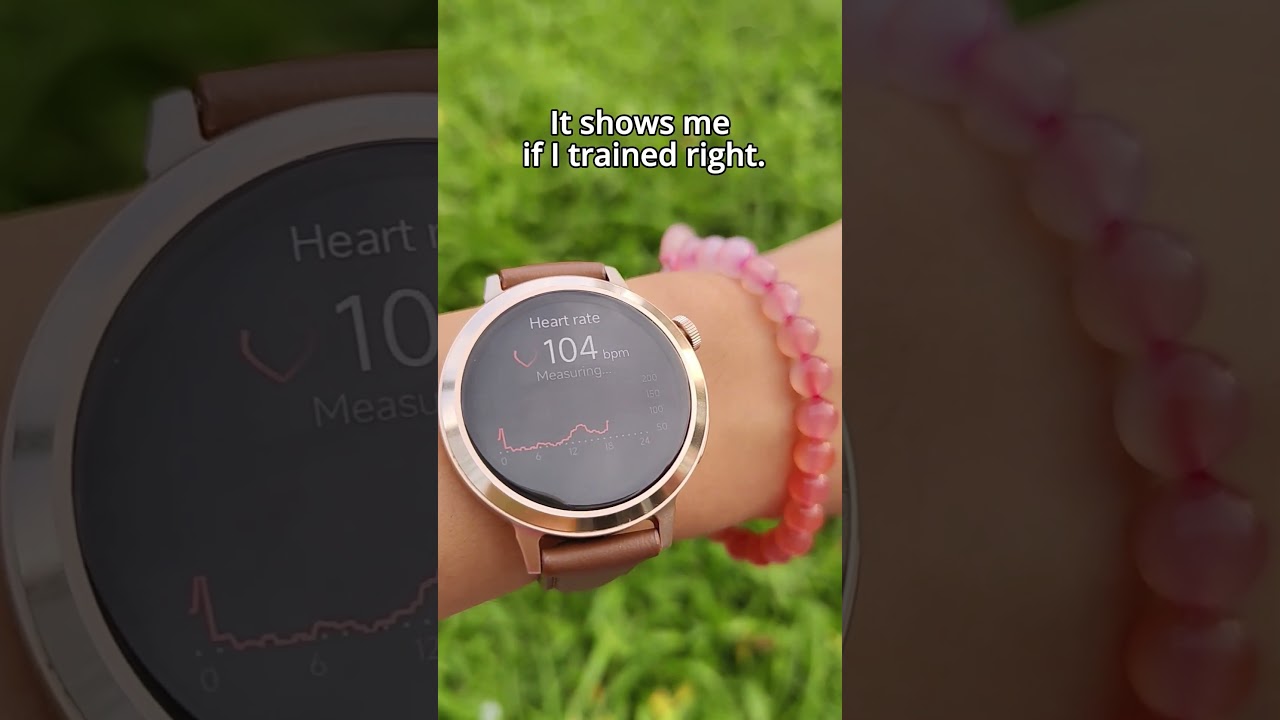 I check my heart rate—just to be sure I pushed enough, not too much. 